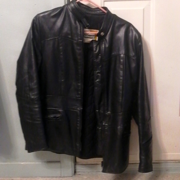 Vintage Leather Jacket - Picture 1 of 2